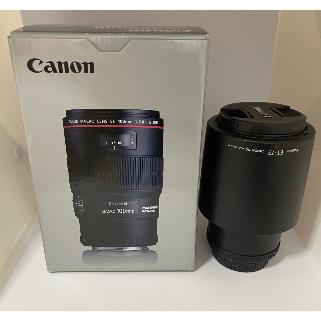 美品】Canon EF100mm F2.8Lマクロ IS USM - レンズ(単焦点)