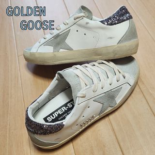 ゴールデングース(GOLDEN GOOSE)の【極美品】GOLDEN GOOSE　ゴールデングース　SUPER(スニーカー)