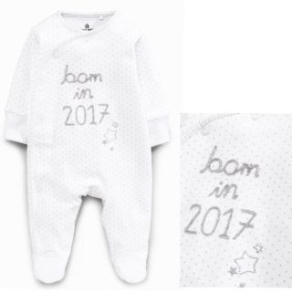 プチバトー(PETIT BATEAU)の最安値＊next 2017年生まれベビー服(カバーオール)