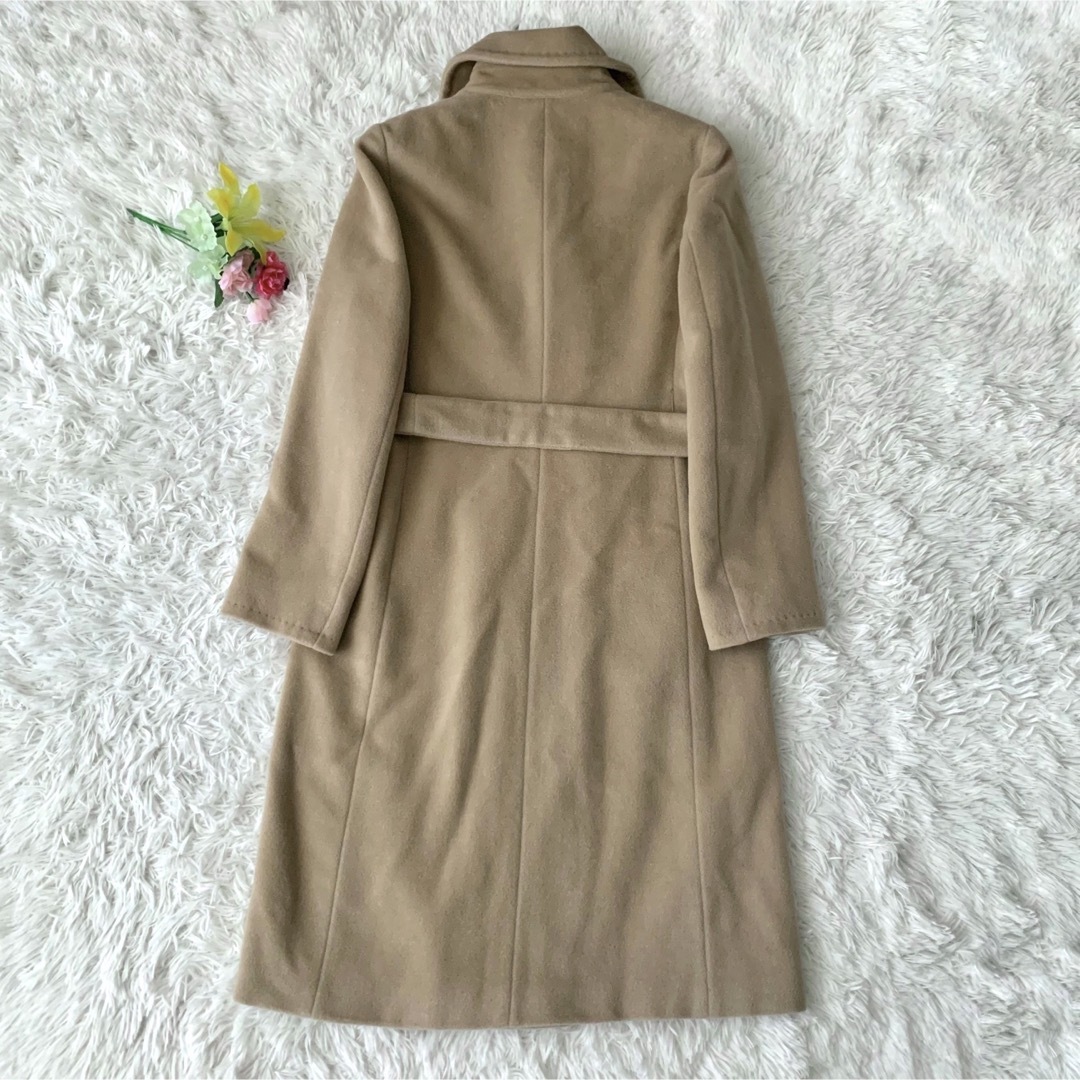 Max Mara - 【美品】マックスマーラ ロングコート アンゴラ ベルテッド ...