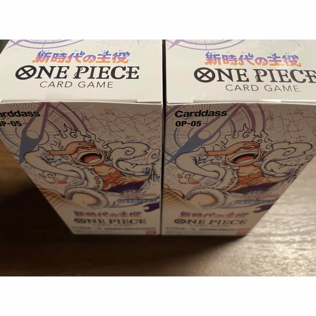 ONE PIECE(ワンピース)の新時代の主役 2BOX 未開封 テープ付き ワンピースカード エンタメ/ホビーのトレーディングカード(Box/デッキ/パック)の商品写真