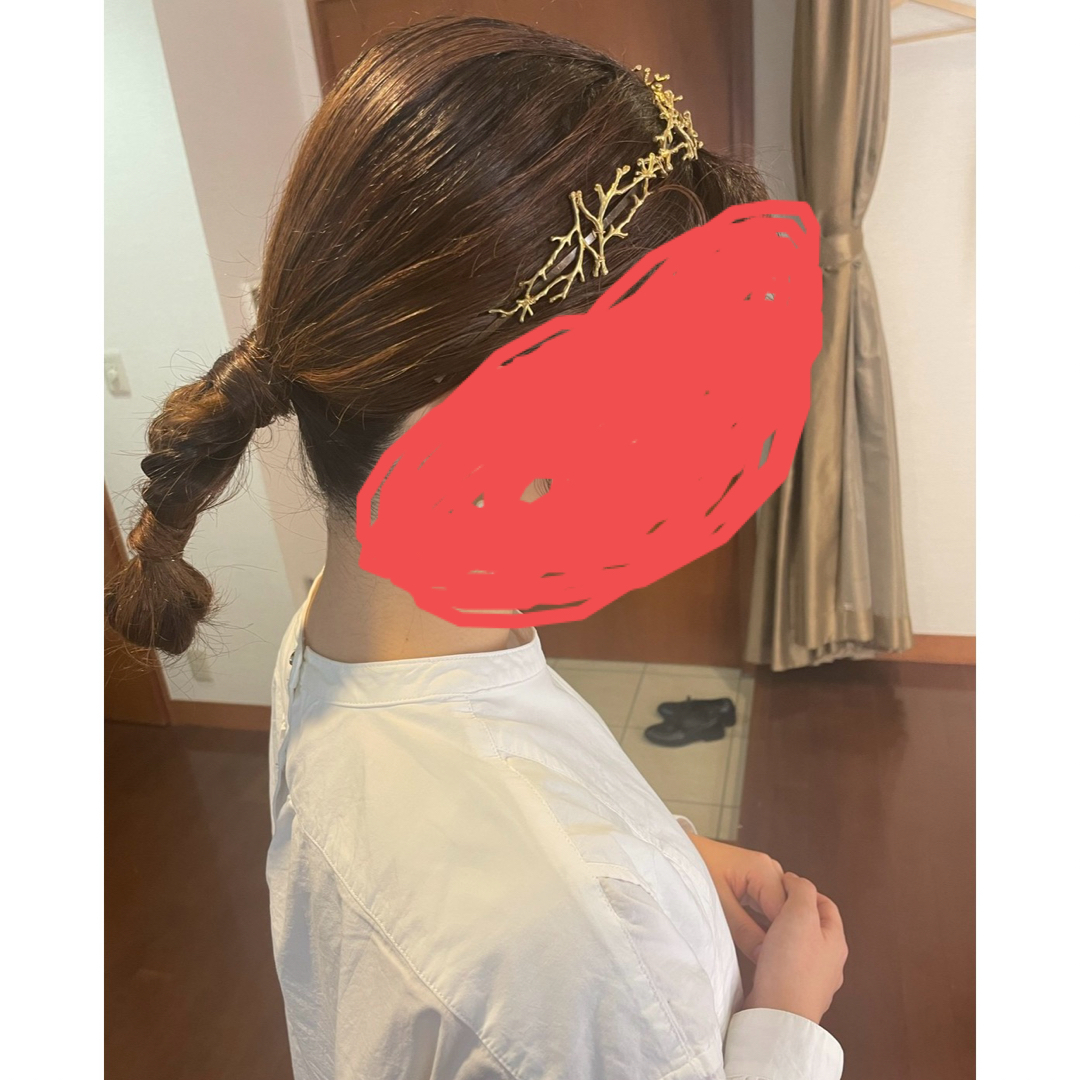 アーバンブランシュ小枝クラウン レディースのヘアアクセサリー(カチューシャ)の商品写真