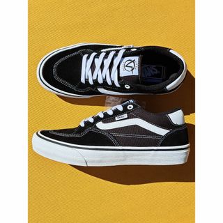 ヴァンズ(VANS)のバンズ VANS ROWAN 27,0cm Black / True White(スニーカー)