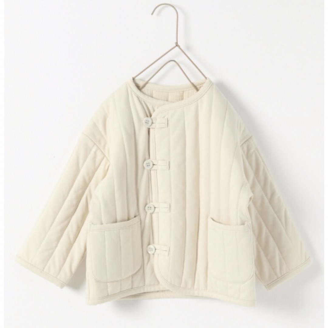 LOWRYS FARM(ローリーズファーム)のLOWRYS FARM カットキルトジャケット キッズ/ベビー/マタニティのキッズ服女の子用(90cm~)(ジャケット/上着)の商品写真