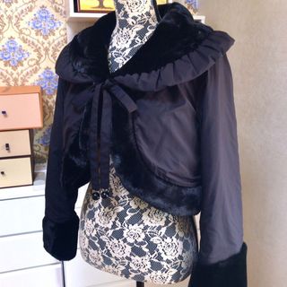 トゥービーシック(TO BE CHIC)の◆美品◆◇◇ TO BE CHIC ◇◇ コート ジャケット エコファー(毛皮/ファーコート)