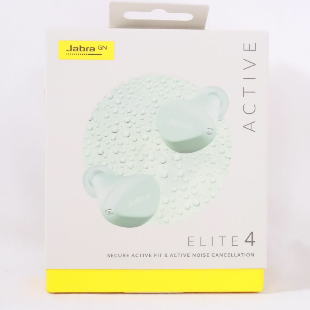 Jabra Elite 4 Active 完全ワイヤレスイヤホン Light Mint 100-99180002-40