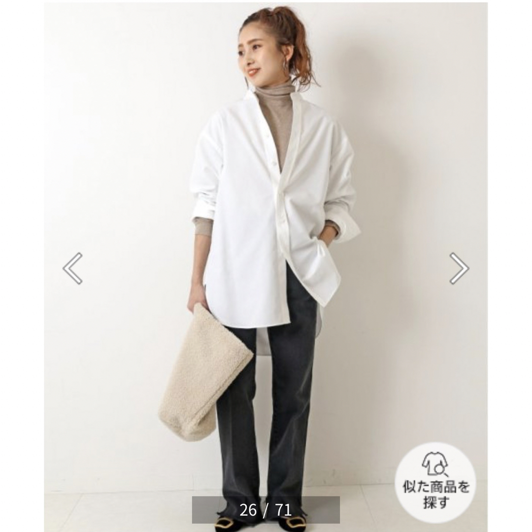 Spick & Span(スピックアンドスパン)のSpick&Span 5 1/2 BEAUTY－LINE SLIT DENIM レディースのパンツ(デニム/ジーンズ)の商品写真