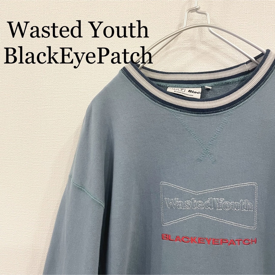 Wasted Youth Black Eye Patch ウエステッドユース Mメンズ