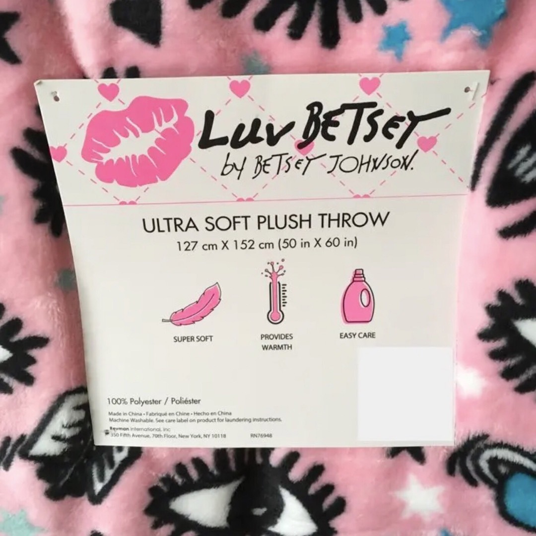 BETSEYJOHNSONベッツィージョンソン限定softフリースブランケット 1