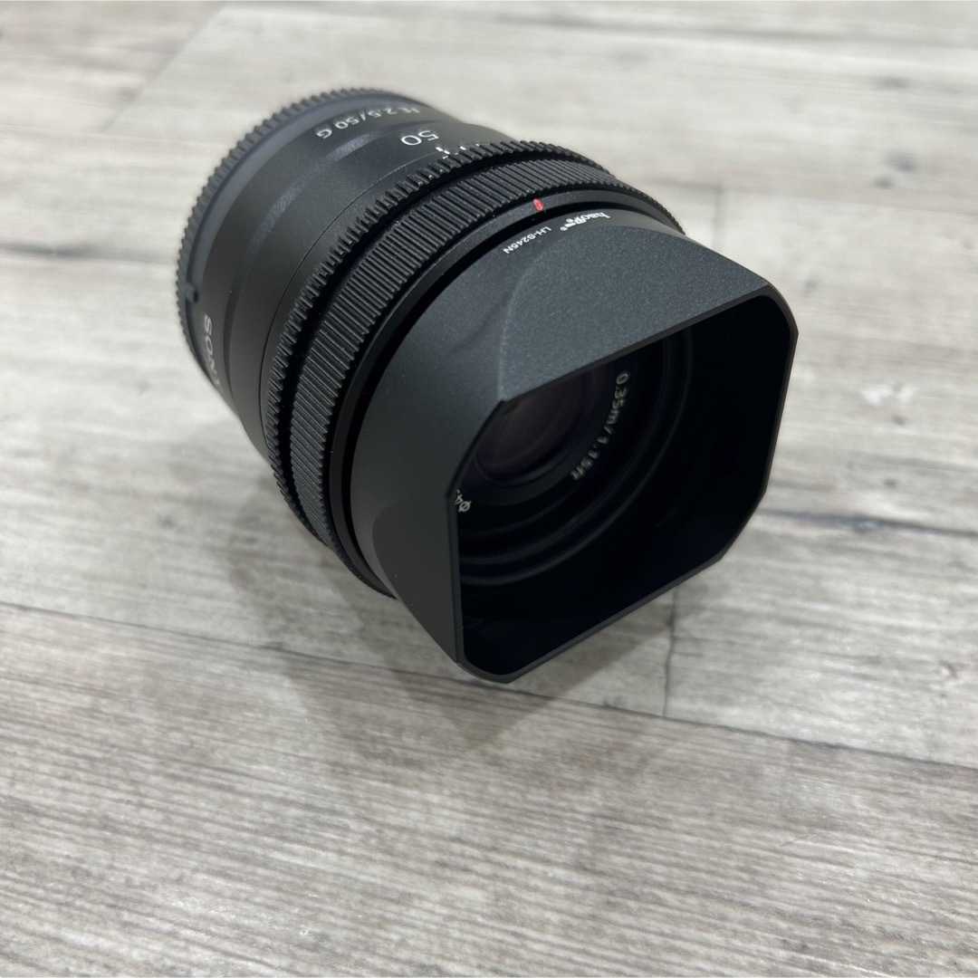 SONY FE50mmF2.5G SEL50F25G 超美品！角形付き！ - レンズ(単焦点)