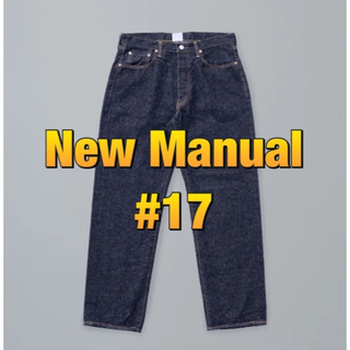 New Manual #017 TAPERED JEANS ONE-WASHEDの通販｜ラクマ