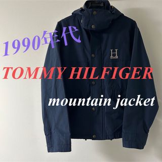 トミーヒルフィガー(TOMMY HILFIGER)の希少　90s TOMMY HILFIGER マウンテンジャケット　シルエット調整(ダウンジャケット)