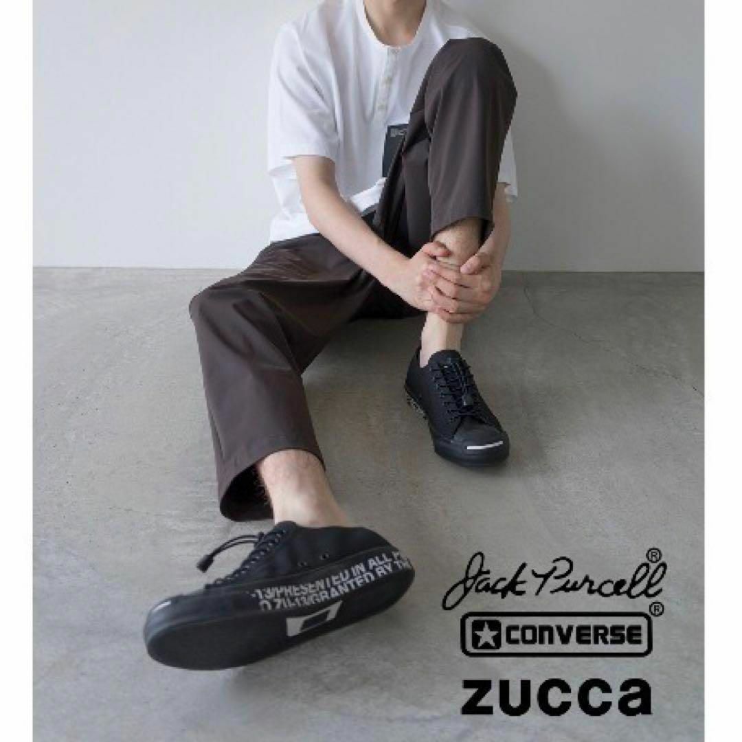 ブラック状態【限定モデル】zucca×CONVERSE"JACK PURCELL"24cm