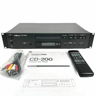 ◇優良美品・2022年製◇ TASCAM CDプレーヤー 業務用 CD-200の通販|ラクマ