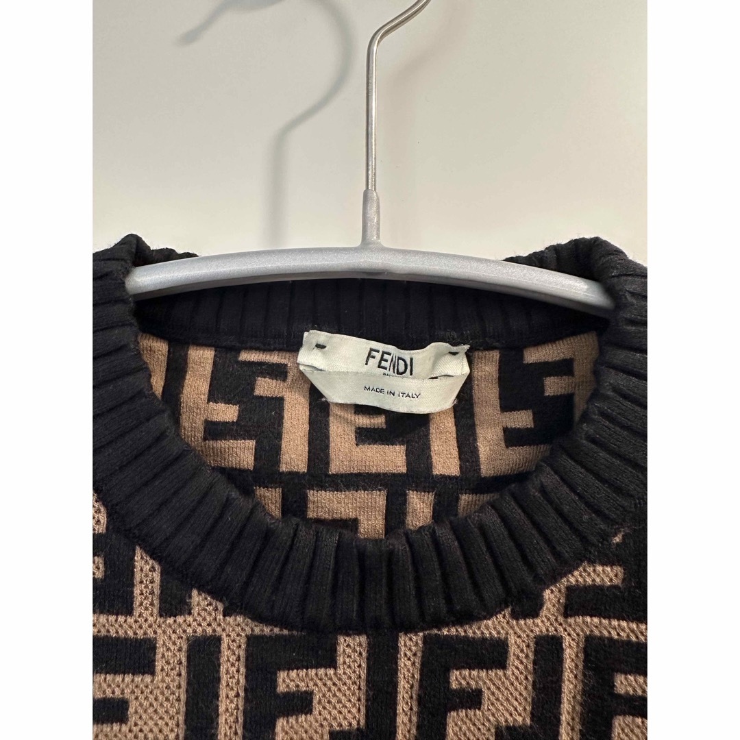 FENDI - FENDI 半袖セーターの通販 by なっぱー's shop|フェンディ