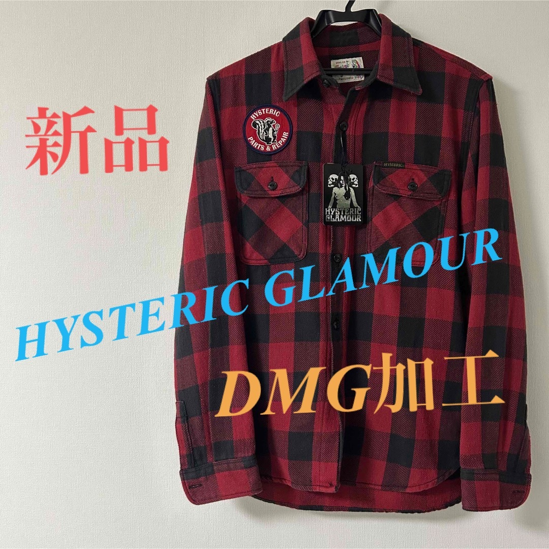 HYSTERIC GLAMOUR   新品 ヒステリックグラマー ブラック×レッド