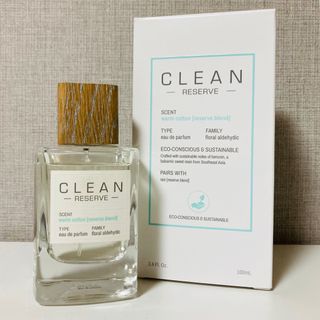 クリーン(CLEAN)のクリーン リザーブ  ウォームコットン オードパルファム 100ml(ユニセックス)