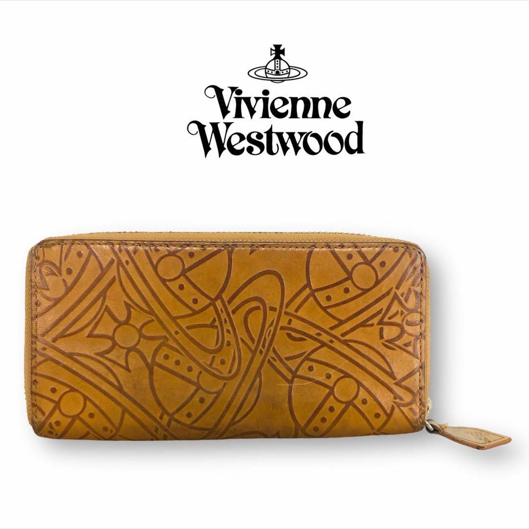 送料無料 Vivienne Westwood長財布ウォレットラウンドファスナー - 財布 Vivienne Westwood 財布 ウォレット