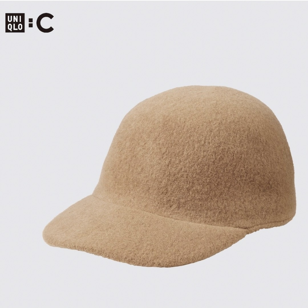 UNIQLO(ユニクロ)の専用🌟UNIQLO C アジャスタブル　ウールキャップ レディースの帽子(キャップ)の商品写真