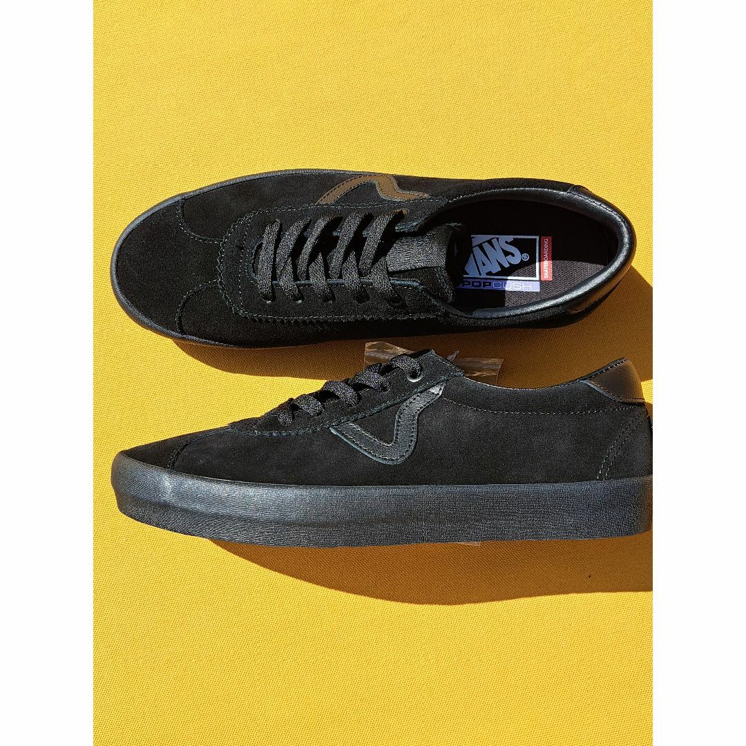 バンズ VANS SKATE SPORT 27,0cm Blk/Blkブラック状態