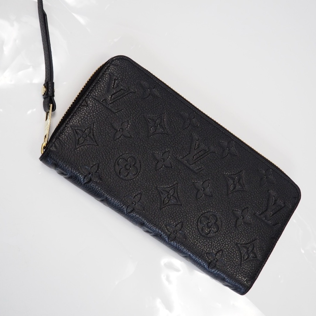 ルイヴィトン M61864 長財布 ノワール  LOUIS VUITTON ジッピーウォレット モノグラムアンプラント