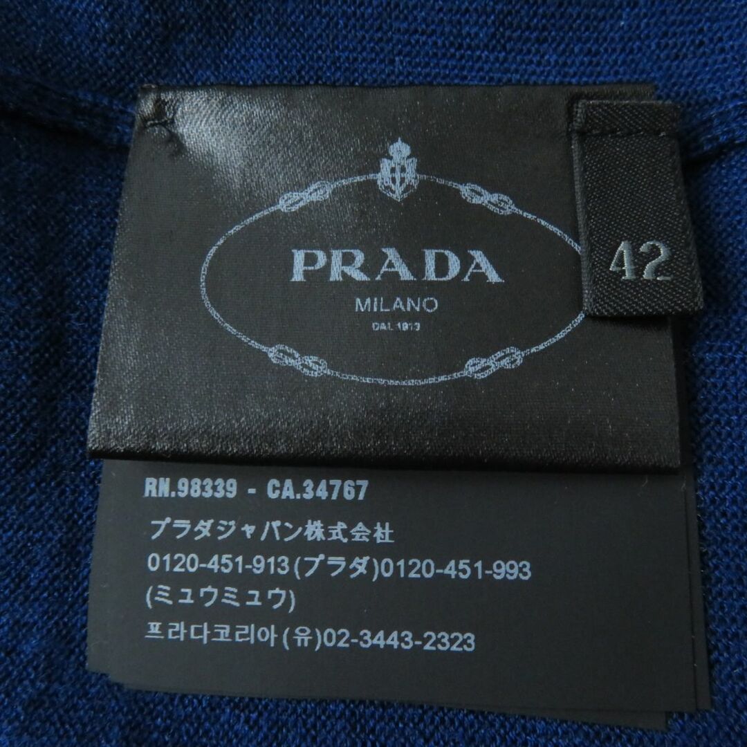 PRADA - 美品☆正規品 PRADA プラダ 2018年 P25G23 襟フリルデザイン