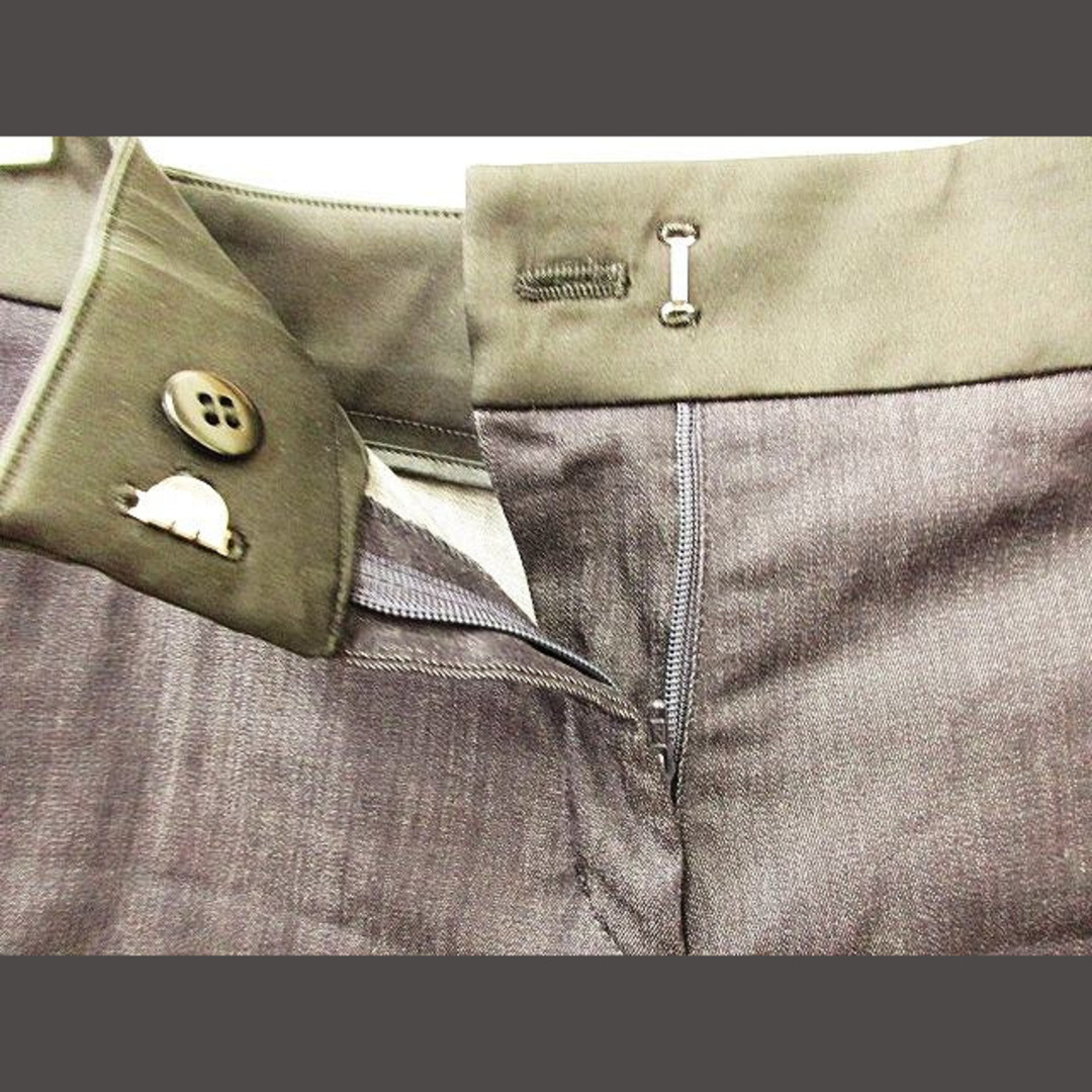ICB(アイシービー)のiCB パンツ ショートパンツ ウエスト別布 ポケット ベルト通し 紺 9 レディースのパンツ(ショートパンツ)の商品写真