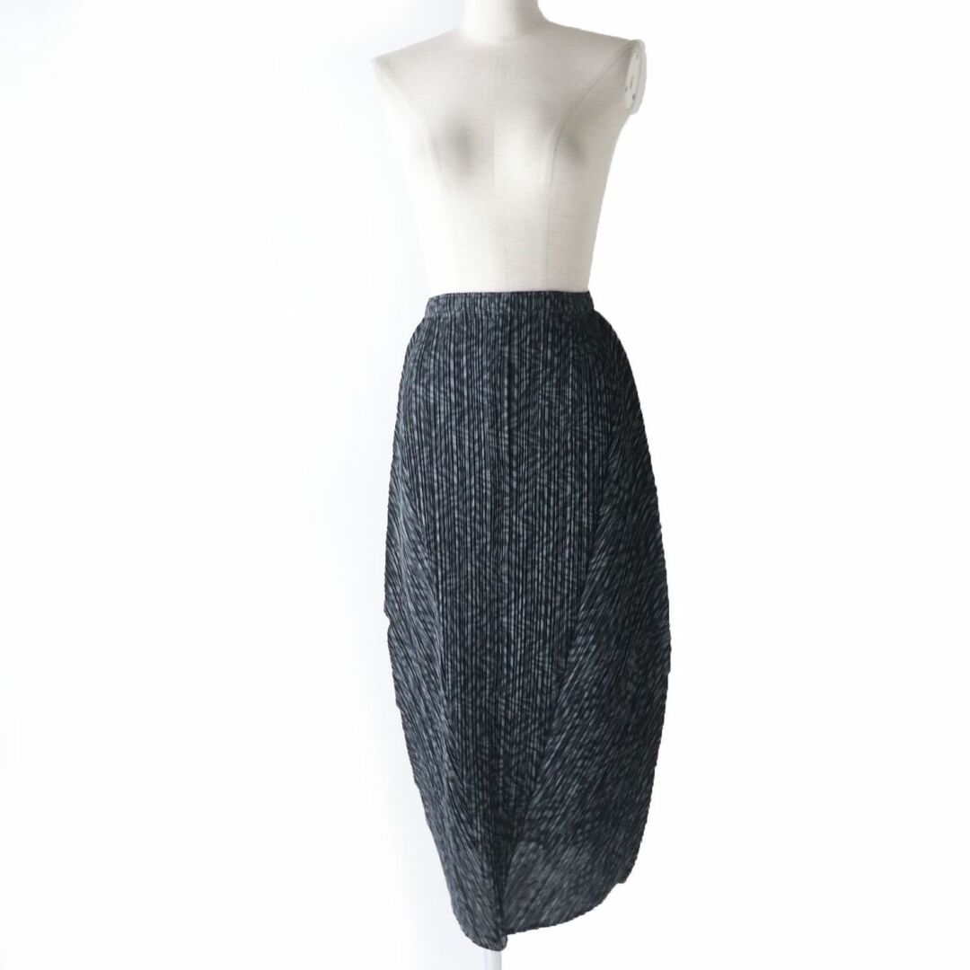 極美品】2016 PLEATS PLEASE 横プリーツ スカート-