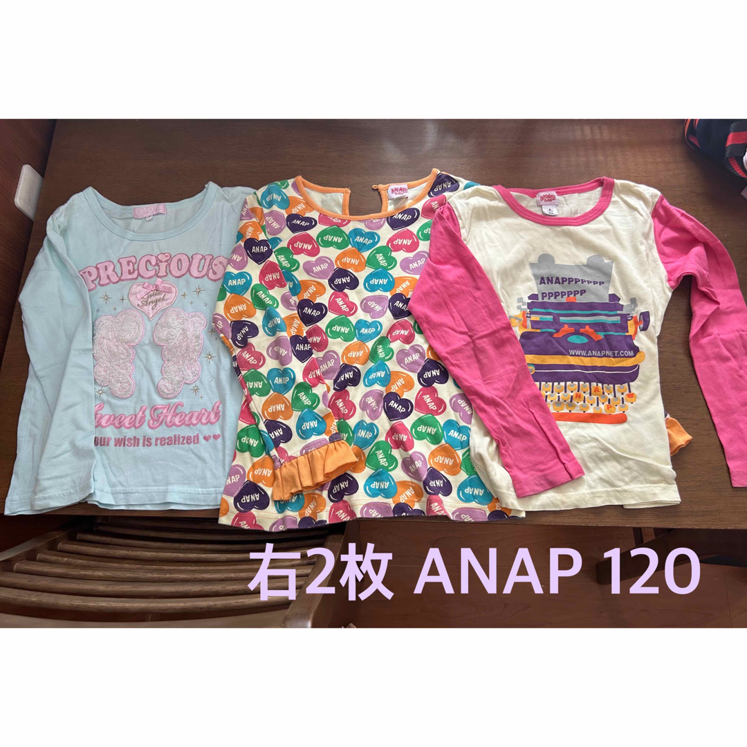 女の子まとめ売り キッズ/ベビー/マタニティのキッズ服女の子用(90cm~)(Tシャツ/カットソー)の商品写真