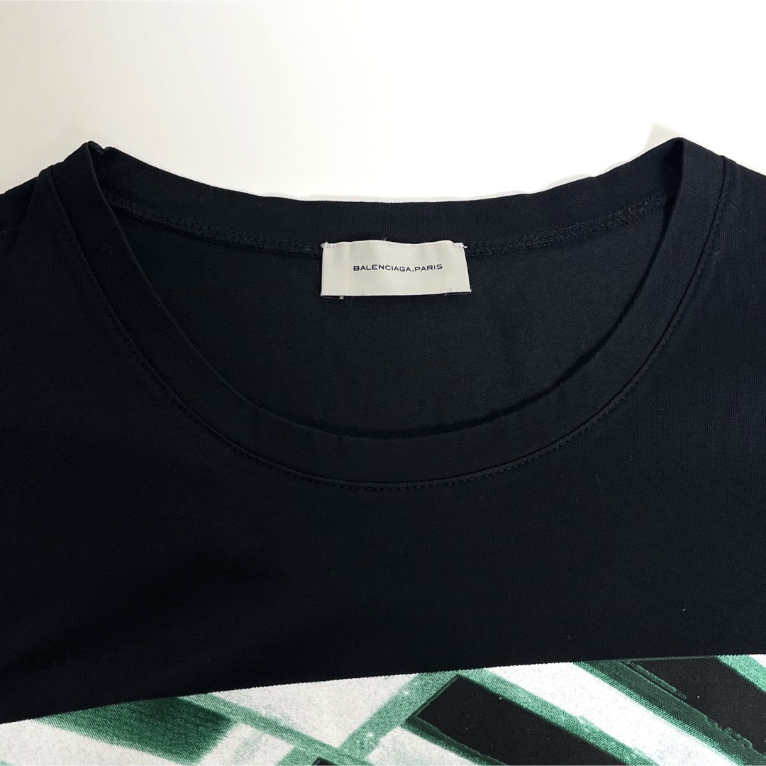 Balenciaga(バレンシアガ)のBALENCIAGA フォト プリント ロングTシャツ XS メンズのトップス(Tシャツ/カットソー(七分/長袖))の商品写真