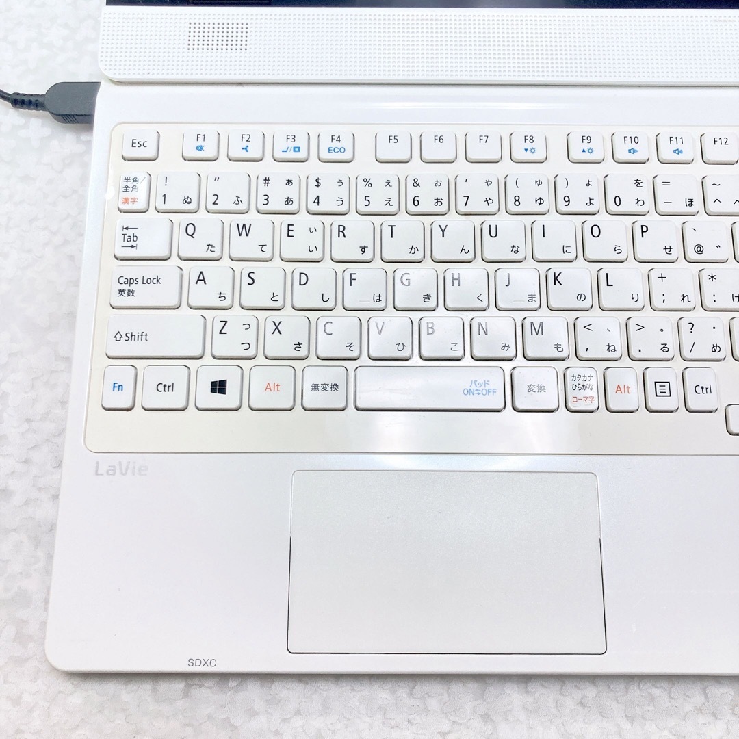 初心者さんに☆Webカメラ付き☆大人気の白ノートパソコン!すぐに