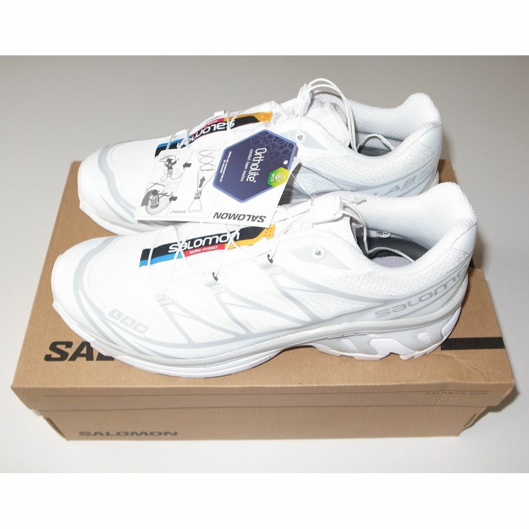 SALOMON(サロモン)のSALOMON XT-6 27cm US9 white メンズの靴/シューズ(スニーカー)の商品写真