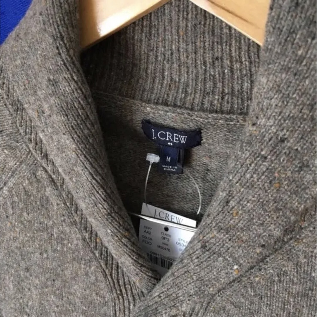JCREWジェイクルーUS限定ショールネックカーディガン M1点物 - ニット