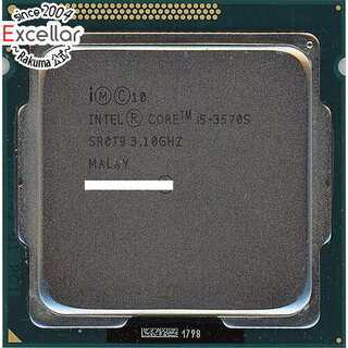 Core i5 3570S　3.1GHz 6M LGA1155 65W　SR0T9
