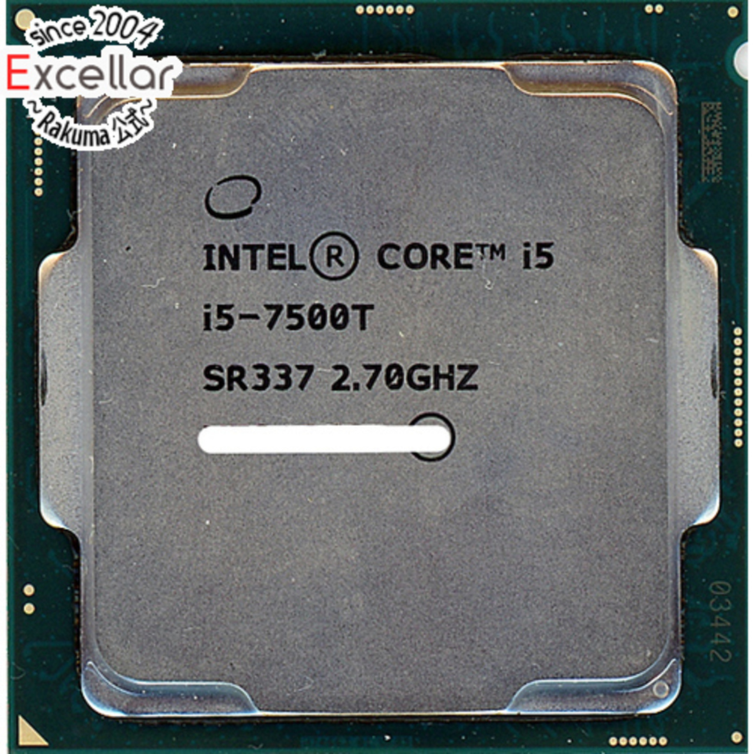 Core i5 7500T　2.7GHz 6M LGA1151 35W　SR337