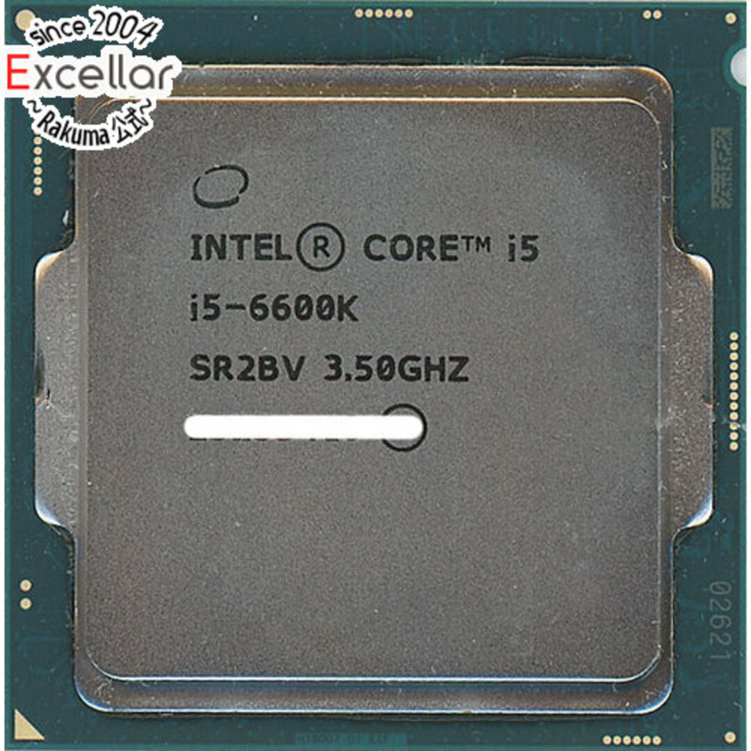 Core i5 6600K　3.5GHz 6M LGA1151 95W　SR2BV