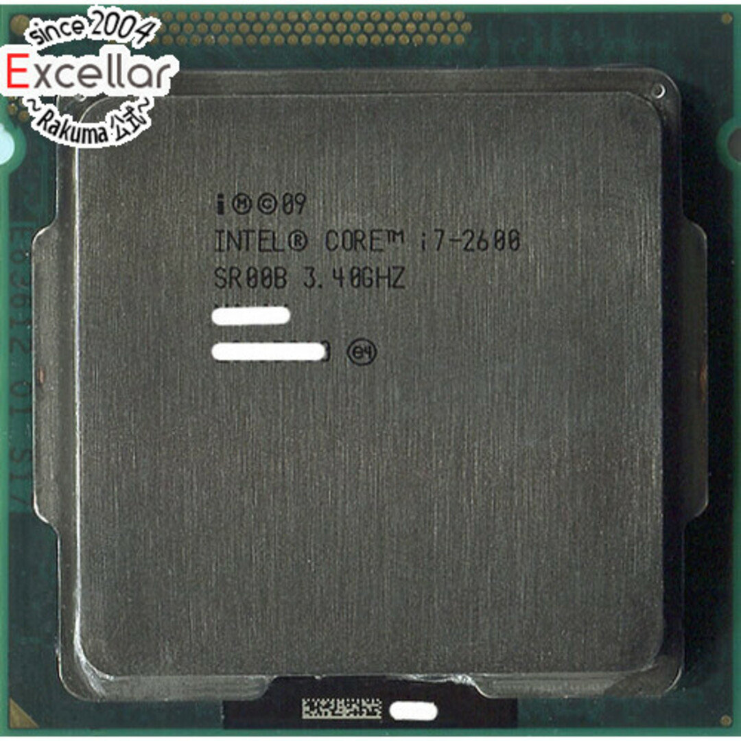 Core i7 2600　3.4GHz LGA1155　SR00B