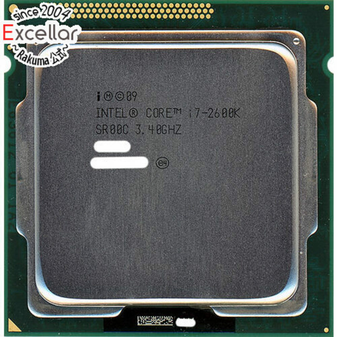 intel - Core i7 2600K 3.4GHz LGA1155 SR00Cの通販 by エクセラー