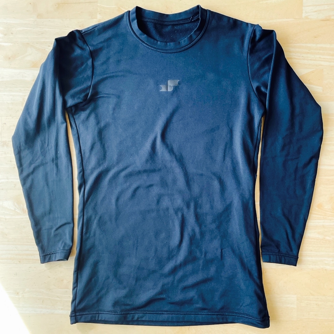 SSK(エスエスケイ)のSSK アンダーシャツ　160  長袖　黒 キッズ/ベビー/マタニティのキッズ服男の子用(90cm~)(Tシャツ/カットソー)の商品写真