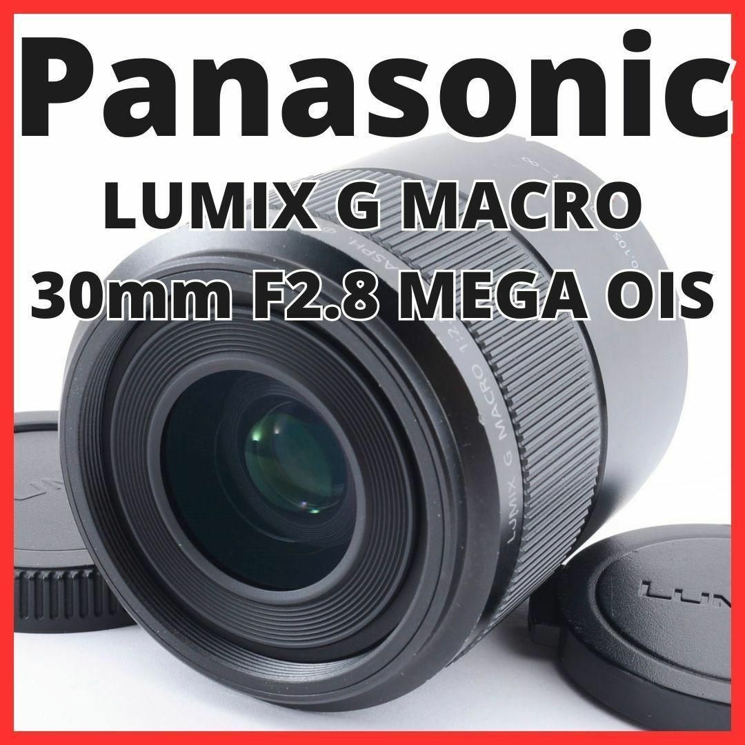 LUMIX G MACRO 30mm F2.8 単焦点レンズ美品