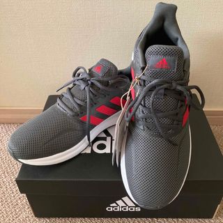 アディダス(adidas)の新品　adidas アディダス スニーカー　ランニングシューズ　グレー(スニーカー)