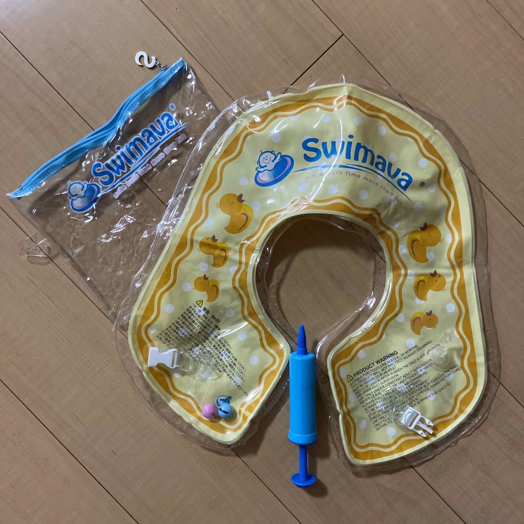 Swimava(スイマーバ)のスイマーバ SWIMABA 浮き輪 うきわ あひる 黄色 イエロー アヒル スポーツ/アウトドアのスポーツ/アウトドア その他(マリン/スイミング)の商品写真