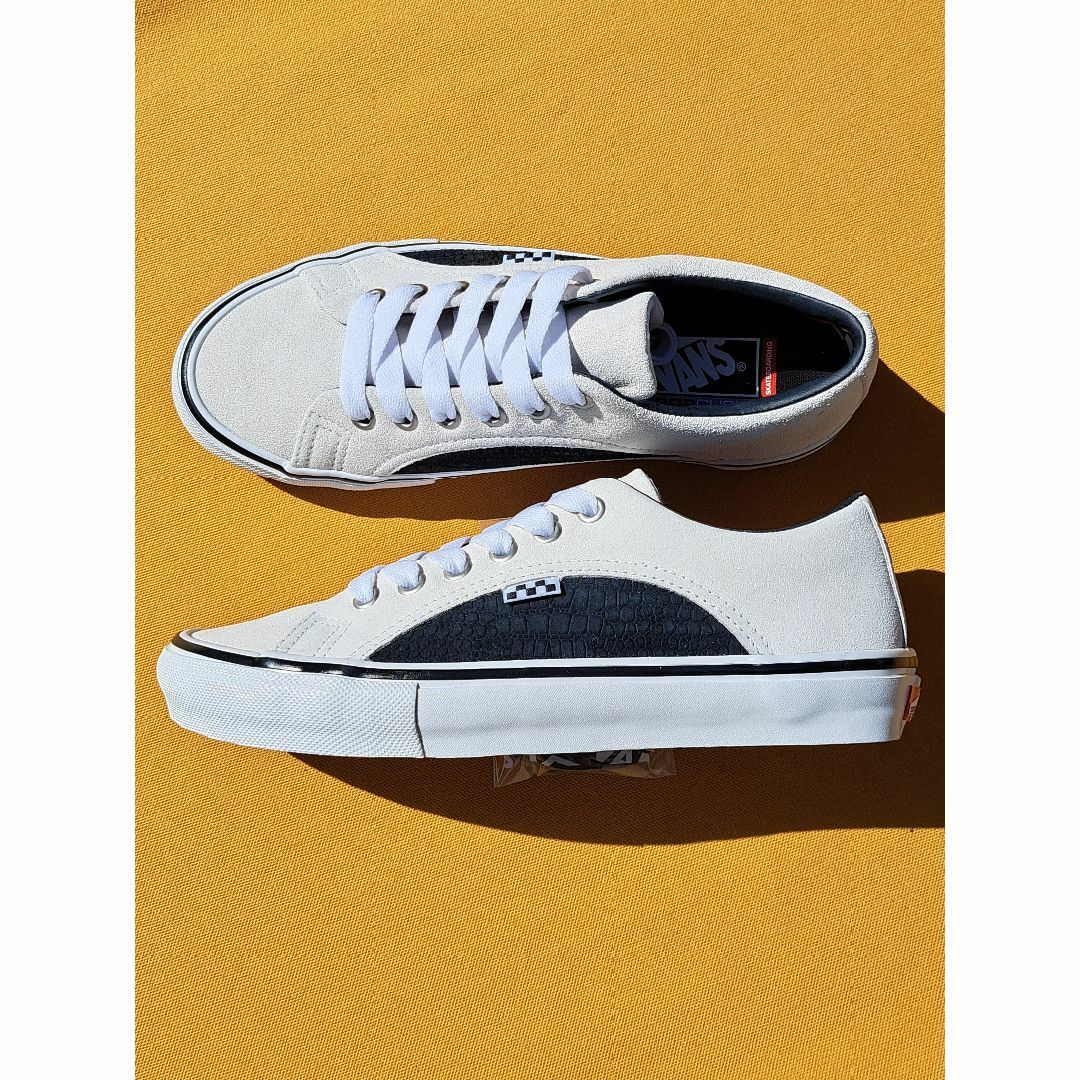 VANS - バンズ VANS SKATE LAMPIN 27,5cm 白黒の通販 by ジェレク