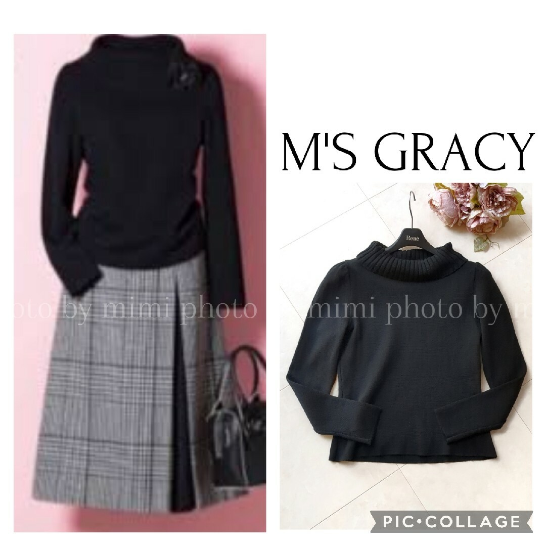 M'S GRACY*WEB掲載*長袖ニット