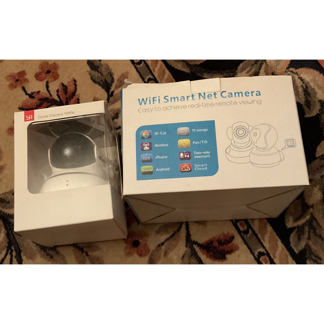 NEW Y1 HOME SECURITY CAMERA 2 SETS