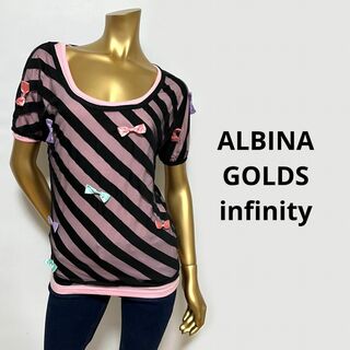 ゴールズインフィニティ(GOLDS infinity)の【3205】ALBINA GOLDS infinity トップス M(カットソー(半袖/袖なし))