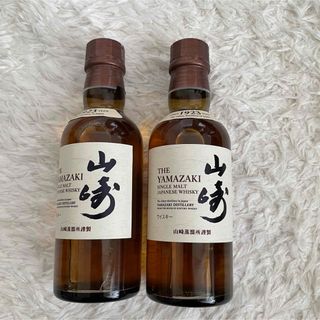 サントリー ウイスキー 響 山崎 ベビーボトル 2種 180ml 手漉き和紙 金