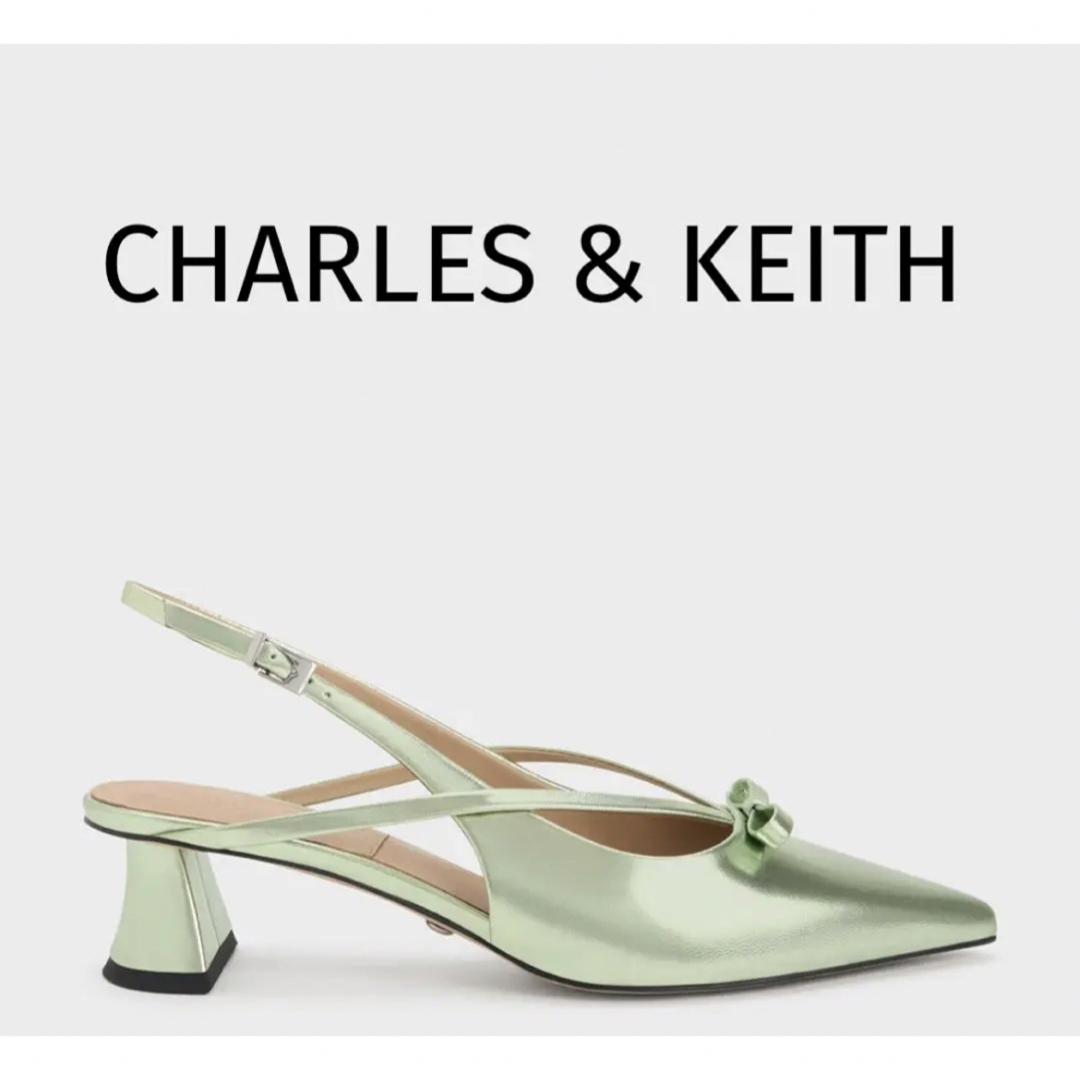 Charles and Keith(チャールズアンドキース)の新品　チャールズアンドキース　パンプス レディースの靴/シューズ(ハイヒール/パンプス)の商品写真