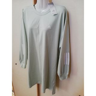 アディダス(adidas)の新品♡adidas♡ロング長袖Tシャツ♡XLサイズ♡定価5,500円！(Tシャツ(長袖/七分))