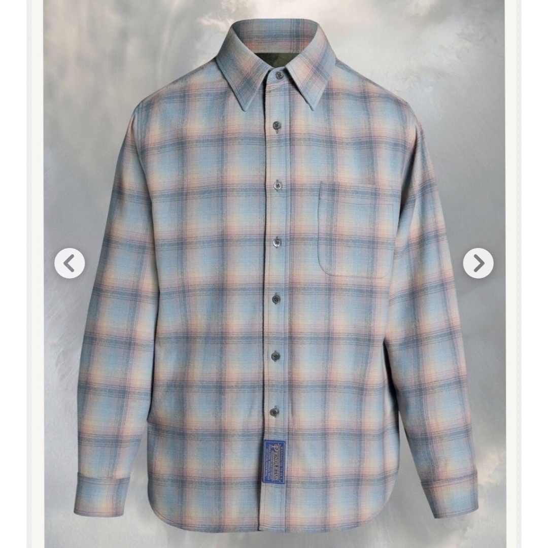 maison margiela × pendleton シャツ 42テテ着用